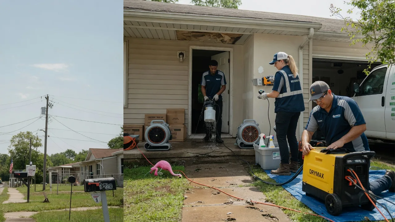 Storm Damage Water Removal in Barnsdall, OK near me